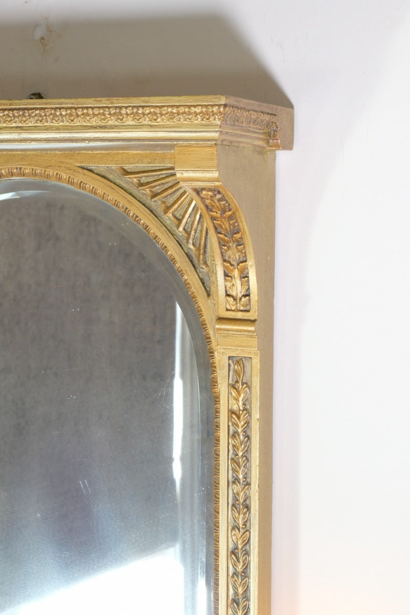 Edwardian Giltwood Girandole Pier Mirror