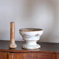 Painted Treen Pine Pestle & Mortar