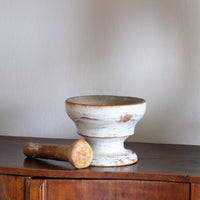 Painted Treen Pine Pestle & Mortar