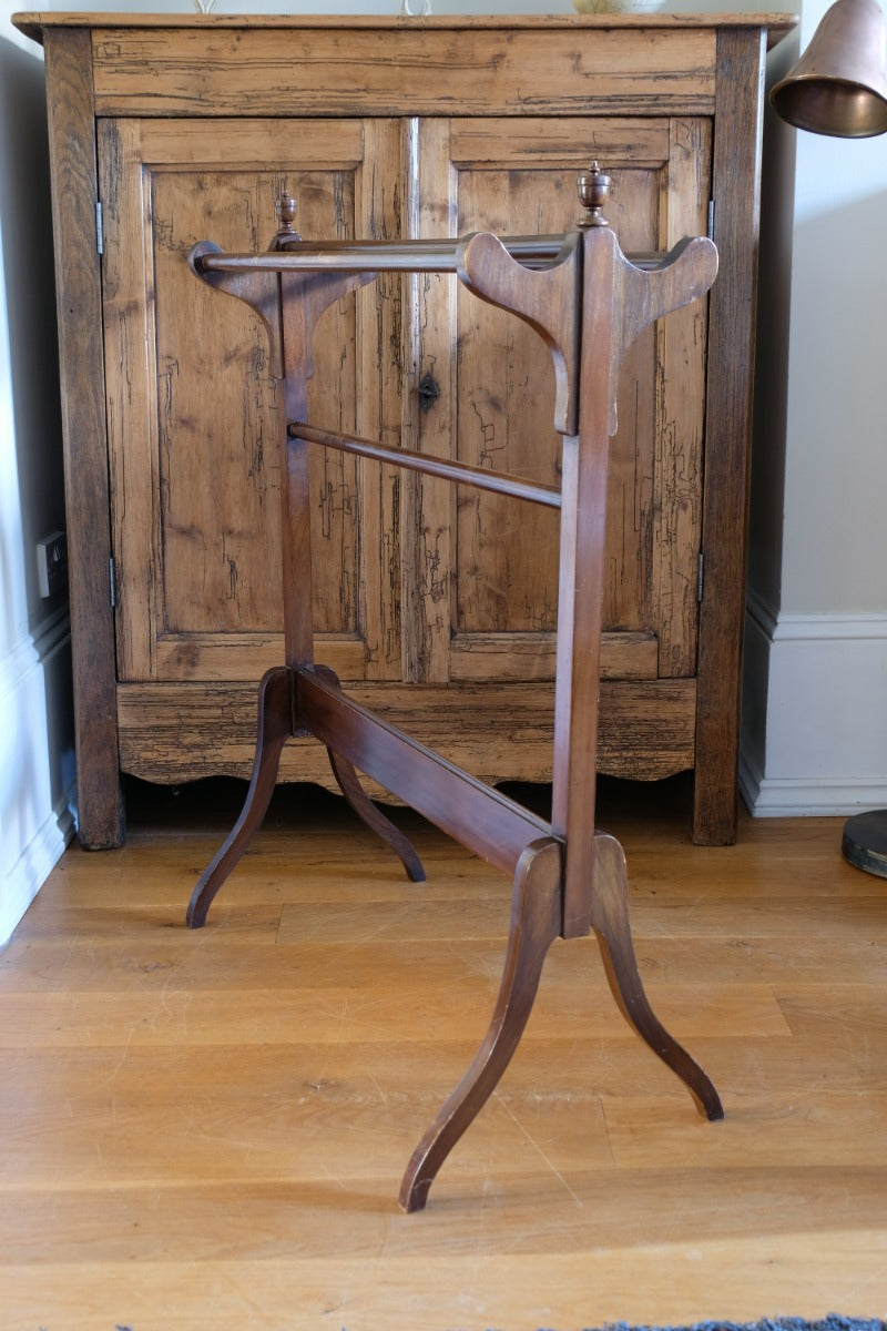 Victorian Mahogany Towel Rail