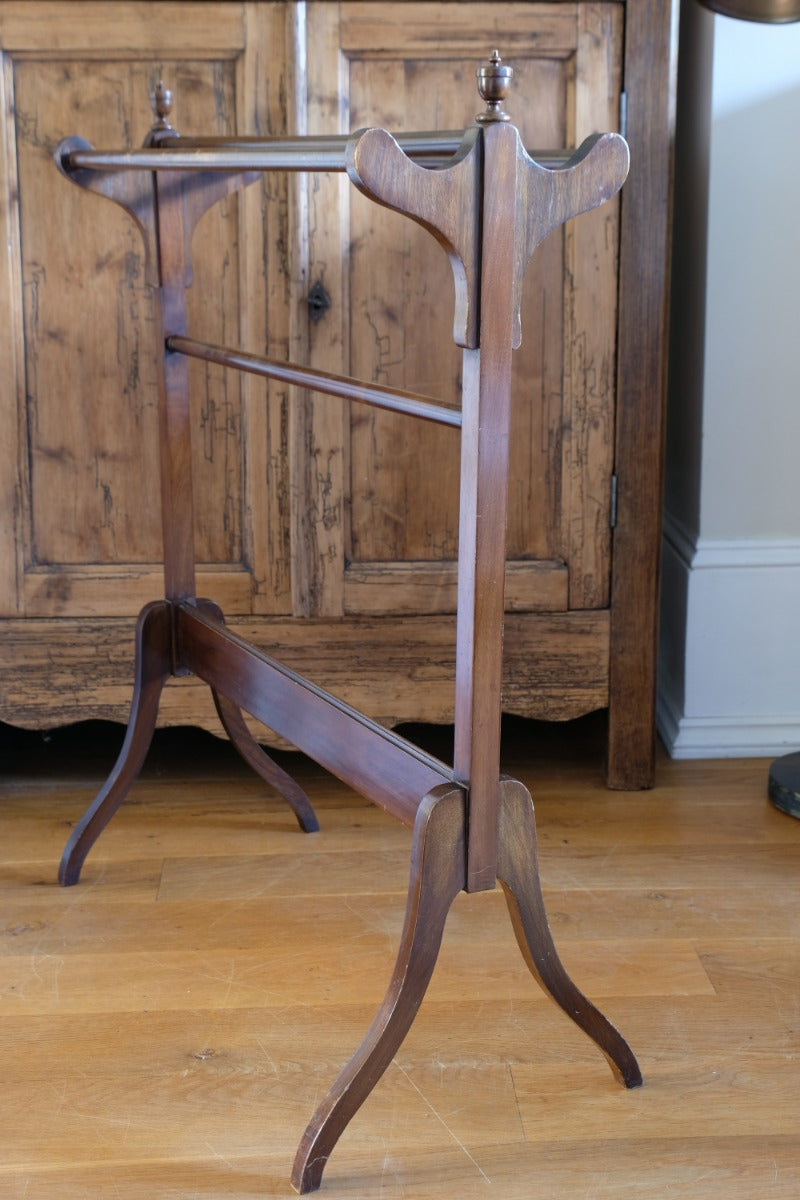 Victorian Mahogany Towel Rail