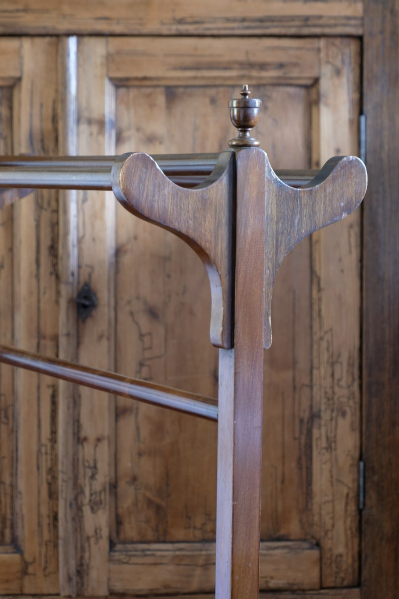 Victorian Mahogany Towel Rail