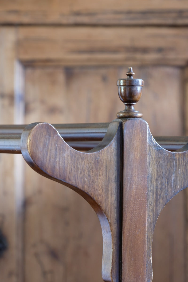 Victorian Mahogany Towel Rail