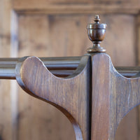 Victorian Mahogany Towel Rail