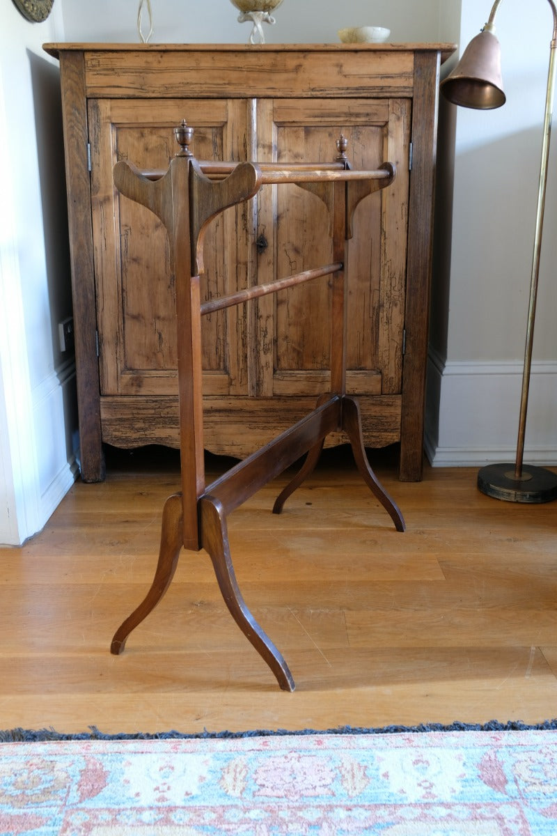 Victorian Mahogany Towel Rail