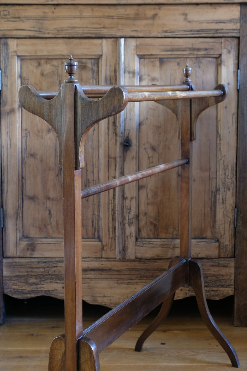 Victorian Mahogany Towel Rail