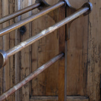 Victorian Mahogany Towel Rail