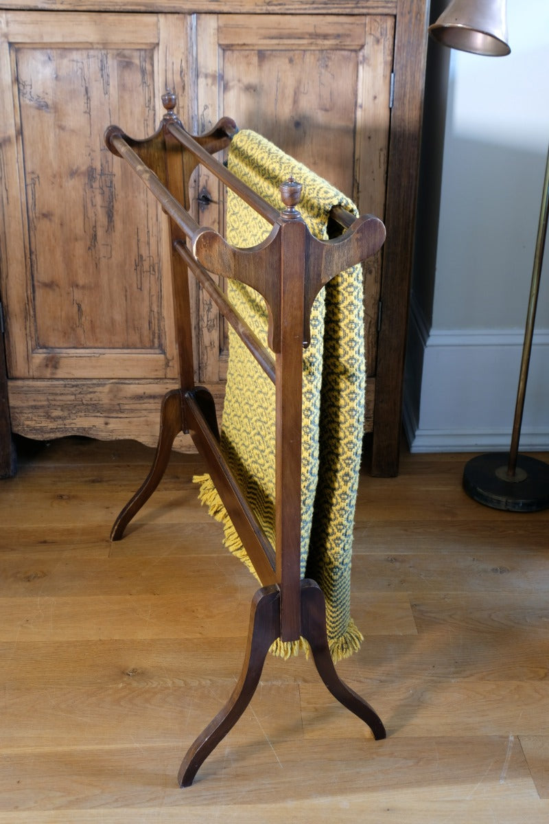 Victorian Mahogany Towel Rail