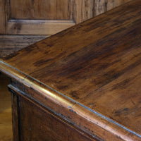 19th Century Geometrically Designed Oak Coffer