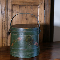 19th Century American Folk Art Painted Bentwood Box