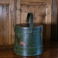 19th Century American Folk Art Painted Bentwood Box