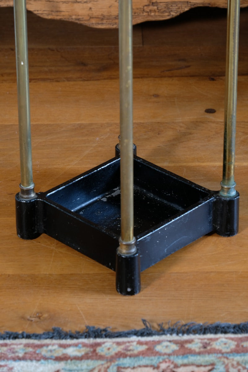 19th Century Brass & Cast Iron Stick stand