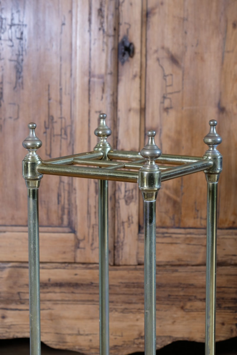 19th Century Brass & Cast Iron Stick stand