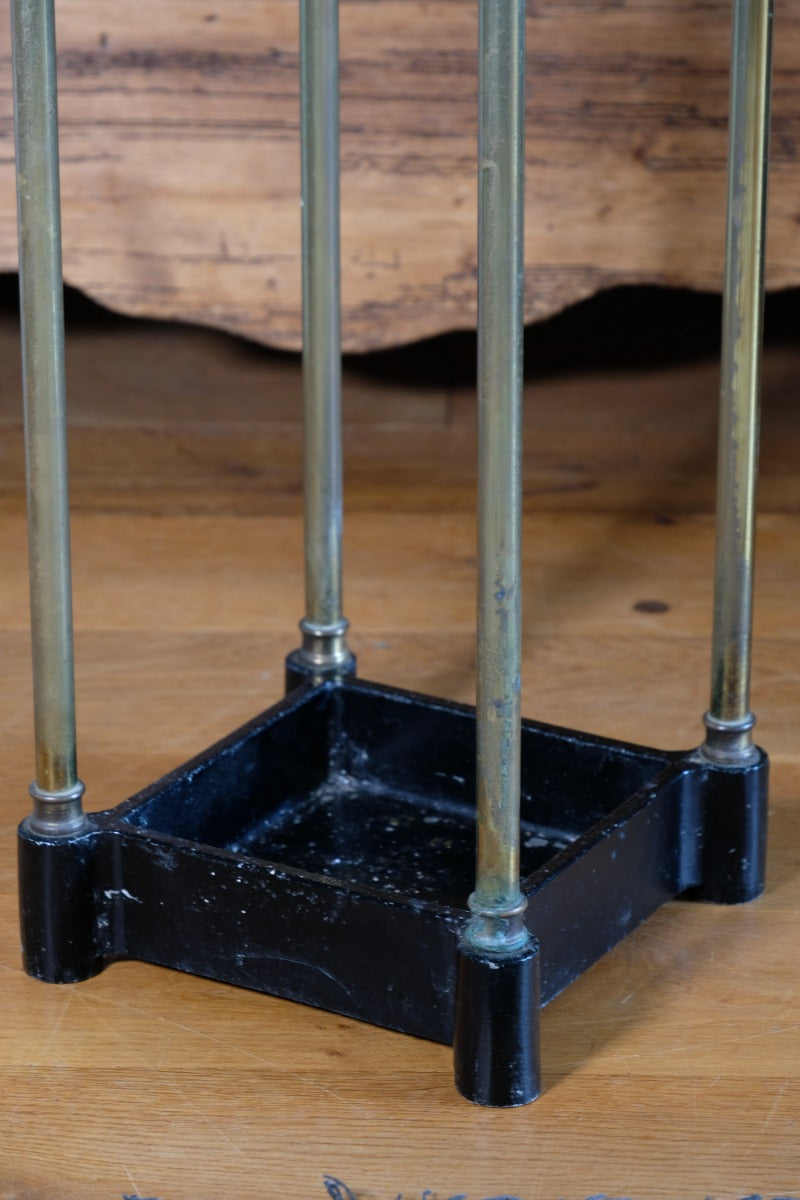 19th Century Brass & Cast Iron Stick stand