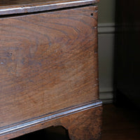 Late 17th Century Six Plank Elm Coffer