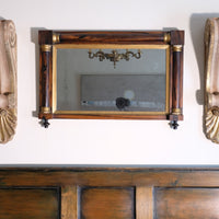 Architectural Pair Of Carved Giltwood Oak Corbels