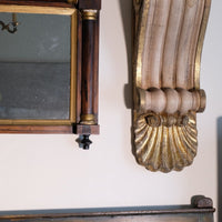 Architectural Pair Of Carved Giltwood Oak Corbels