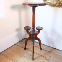 19th Century Parquetry Inlaid Mahogany Wine Table