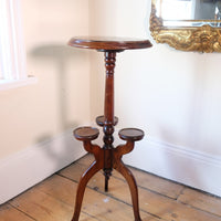 19th Century Parquetry Inlaid Mahogany Wine Table