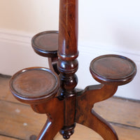 19th Century Parquetry Inlaid Mahogany Wine Table