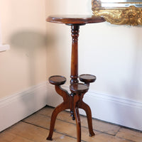 19th Century Parquetry Inlaid Mahogany Wine Table