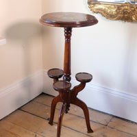 19th Century Parquetry Inlaid Mahogany Wine Table