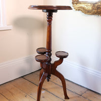 19th Century Parquetry Inlaid Mahogany Wine Table