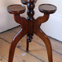 19th Century Parquetry Inlaid Mahogany Wine Table