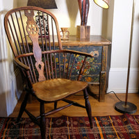 Mid Century Copper & Brass Articulated Standard Lamp