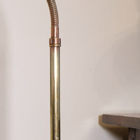 Mid Century Copper & Brass Articulated Standard Lamp