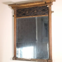 Regency Pier Mirror With Original Foxed Mirror Circa 1820s