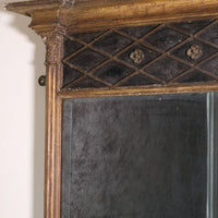 Regency Pier Mirror With Original Foxed Mirror Circa 1820s