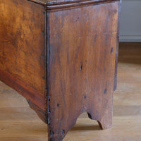 Elm Six Plank Coffer Dated to 1781