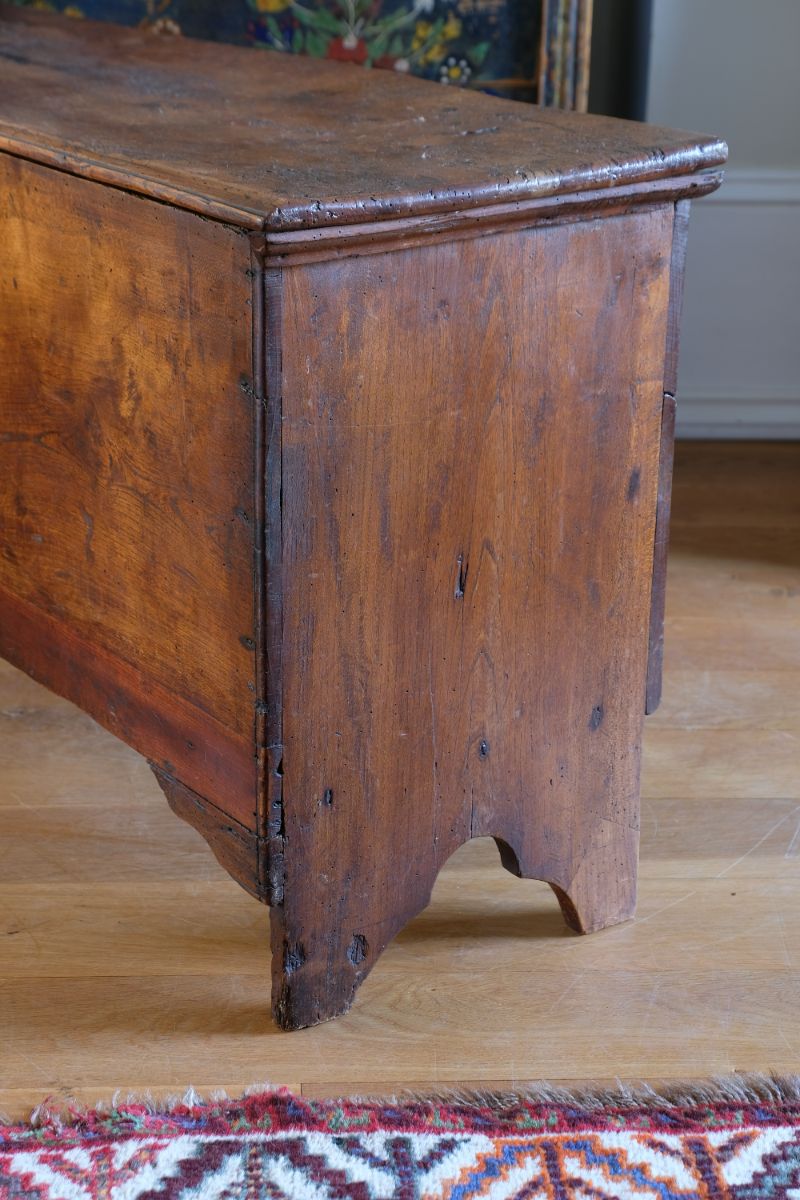 Elm Six Plank Coffer Dated to 1781