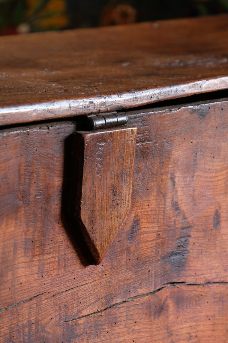 Elm Six Plank Coffer Dated to 1781