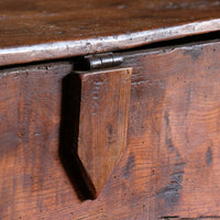 Elm Six Plank Coffer Dated to 1781