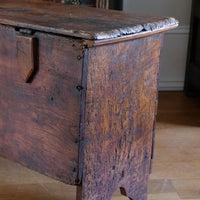 Elm Six Plank Coffer Dated to 1781