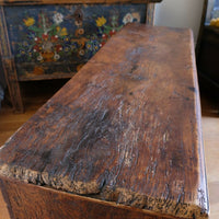 Elm Six Plank Coffer Dated to 1781