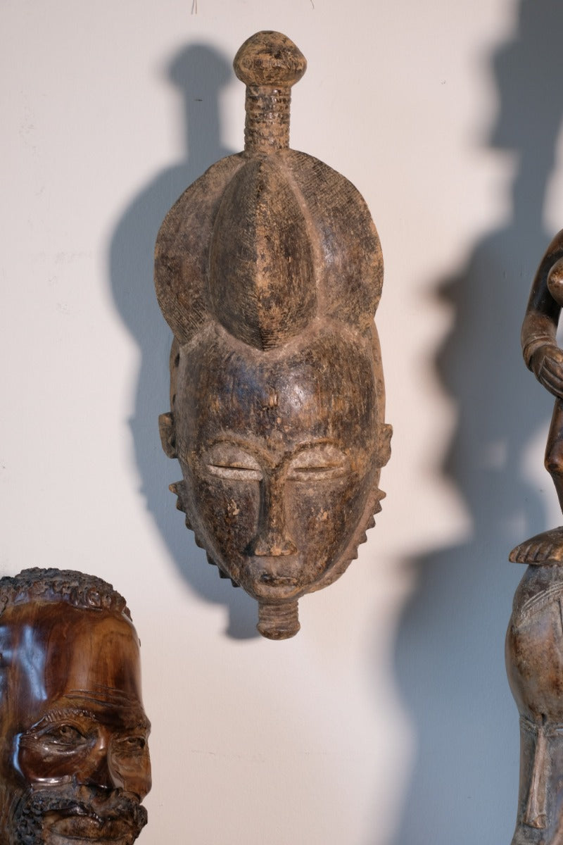 Baule Tribal Mask From The Côte d'Ivoire