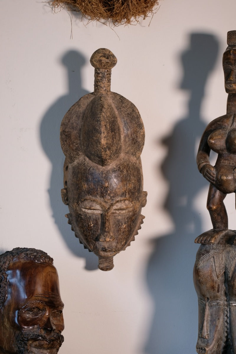 Baule Tribal Mask From The Côte d'Ivoire