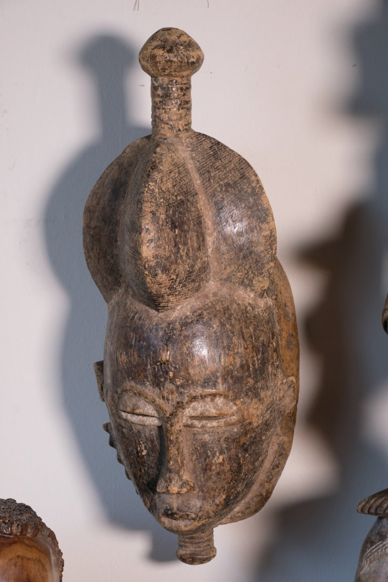 Baule Tribal Mask From The Côte d'Ivoire