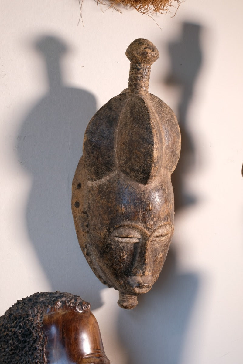 Baule Tribal Mask From The Côte d'Ivoire