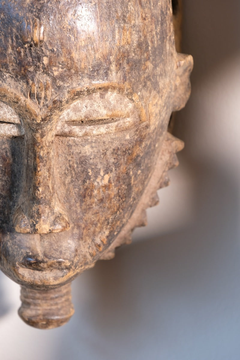 Baule Tribal Mask From The Côte d'Ivoire