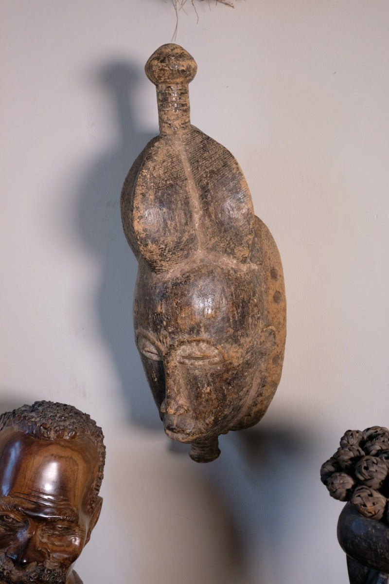 Baule Tribal Mask From The Côte d'Ivoire