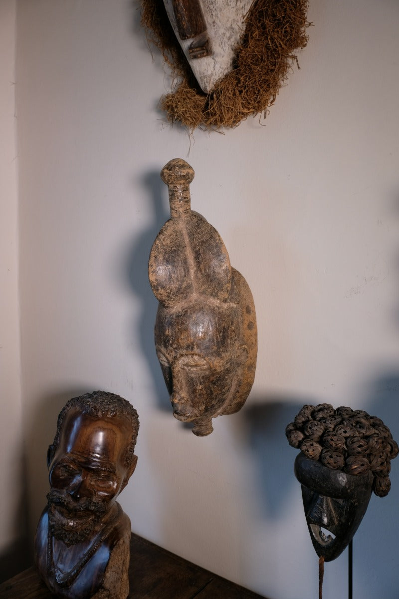 Baule Tribal Mask From The Côte d'Ivoire