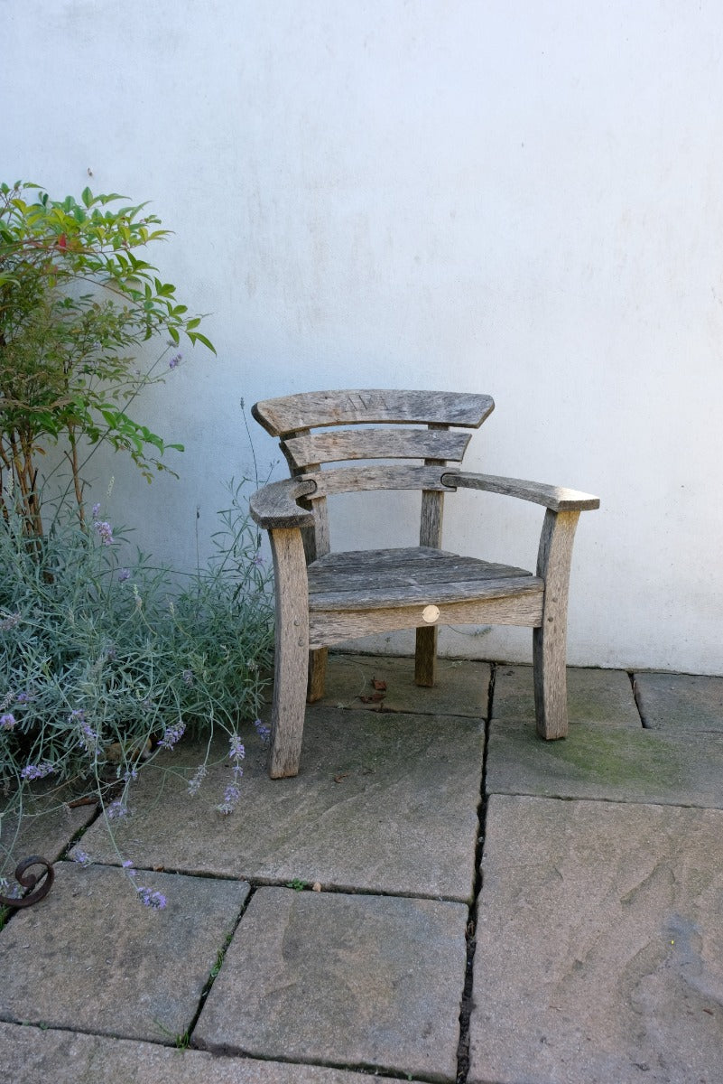 Junior May Oak Childs Garden Chair By Gaze Burvill