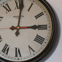 1950s Magneta Electric Bakelite Wall Clock