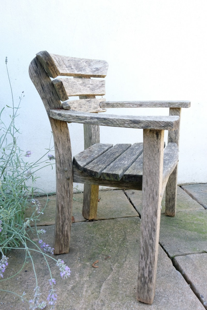 Junior May Oak Childs Garden Chair By Gaze Burvill