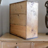 Scratch Built Pine Cupboard With Four Varied Drawers