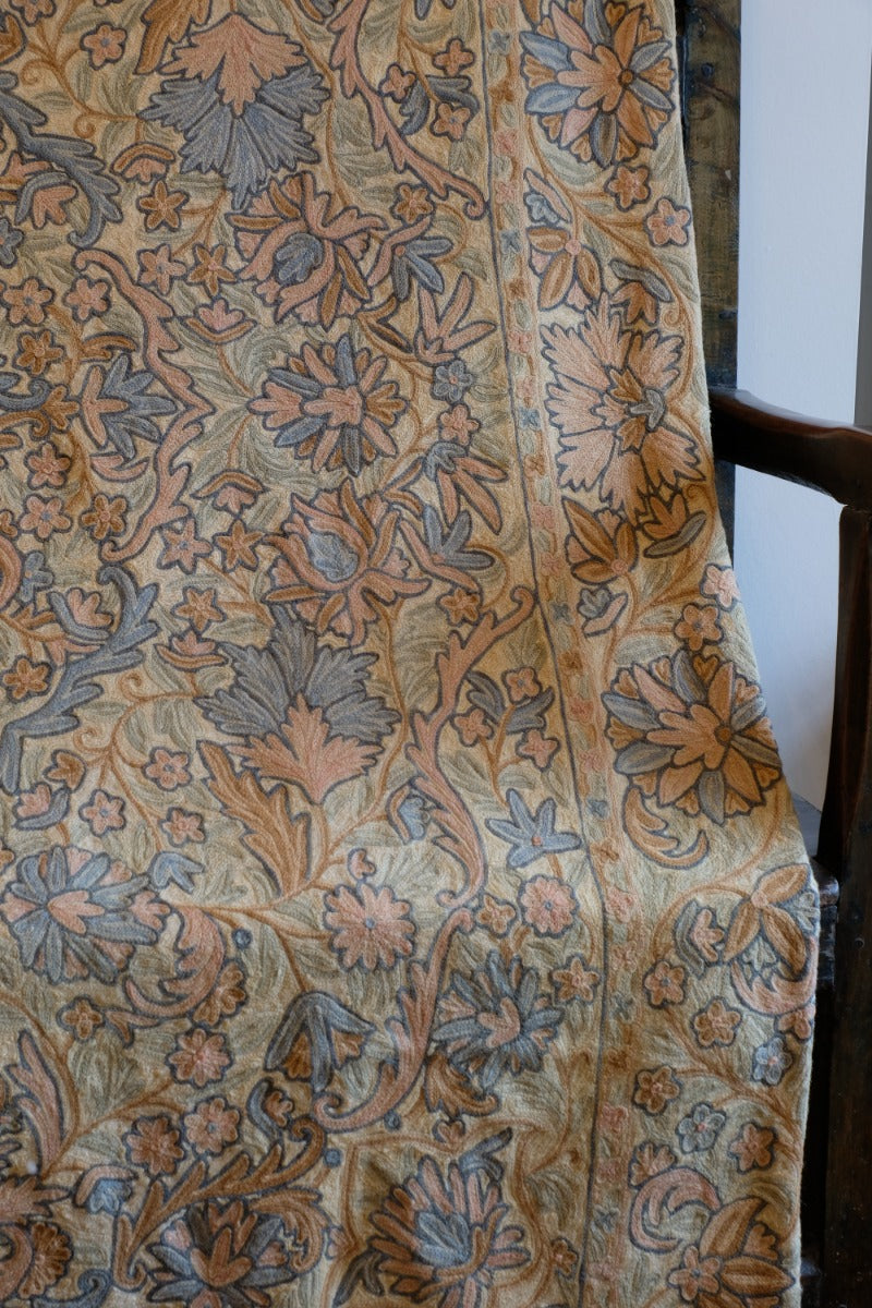 Handmade tapestry in the manner of William Morris